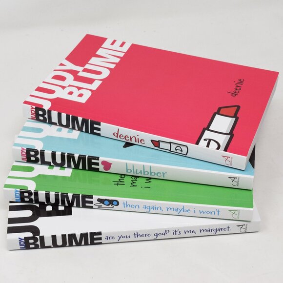 Judy Blume Blubber Deenie Are You There God Then Again 4 Paperbacks New Lot Set - Picture 1 of 11